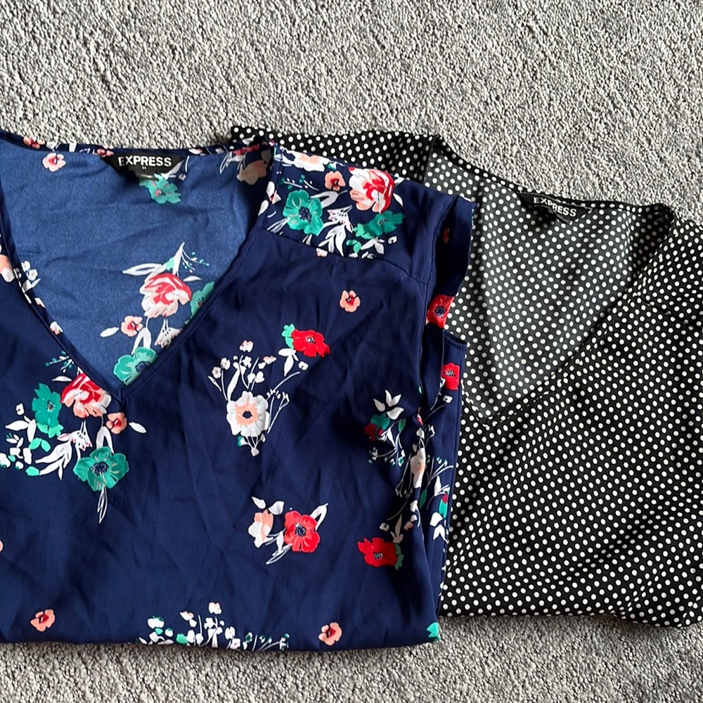 Two women’s express tops